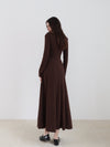 v silhouette dress