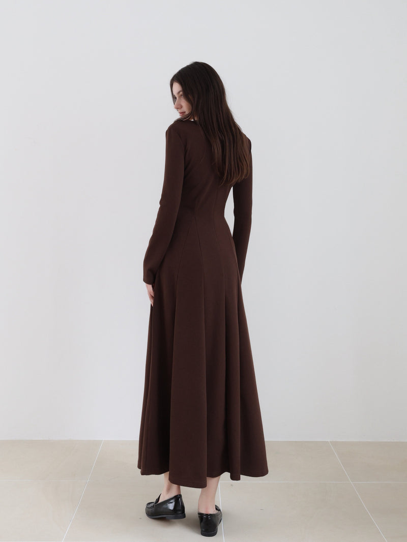 v silhouette dress