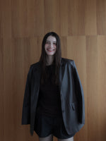 vegan leather single jacket