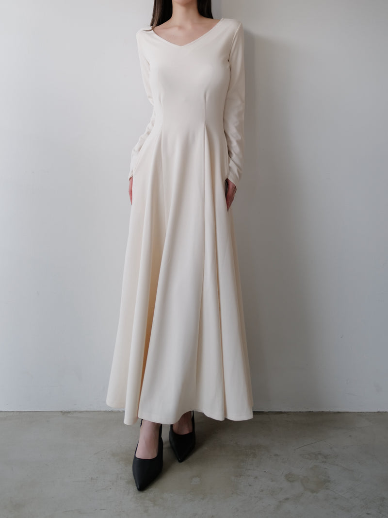 v silhouette dress