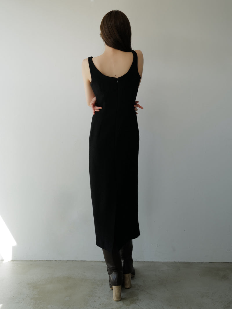 waist pointed dress