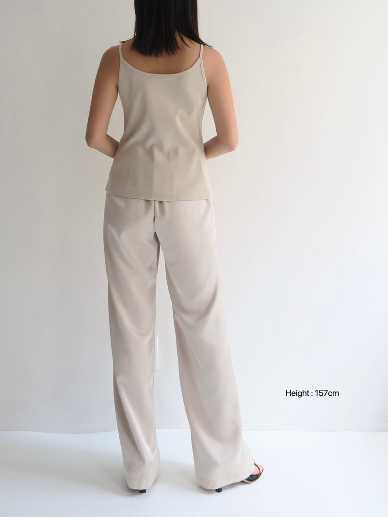 ( 9/18 20:00~ resale ) relax satin pants