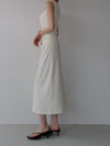 volume drape tank dress