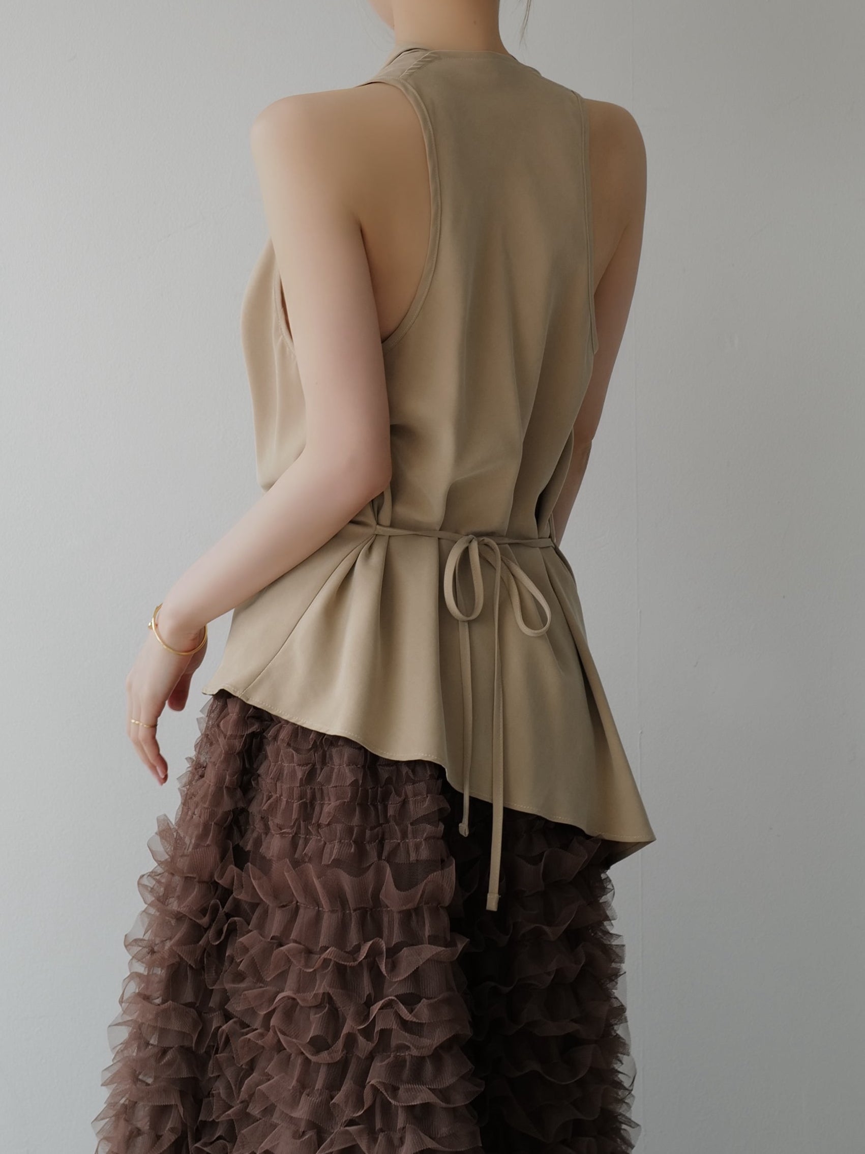 drape cowl blouse – célon