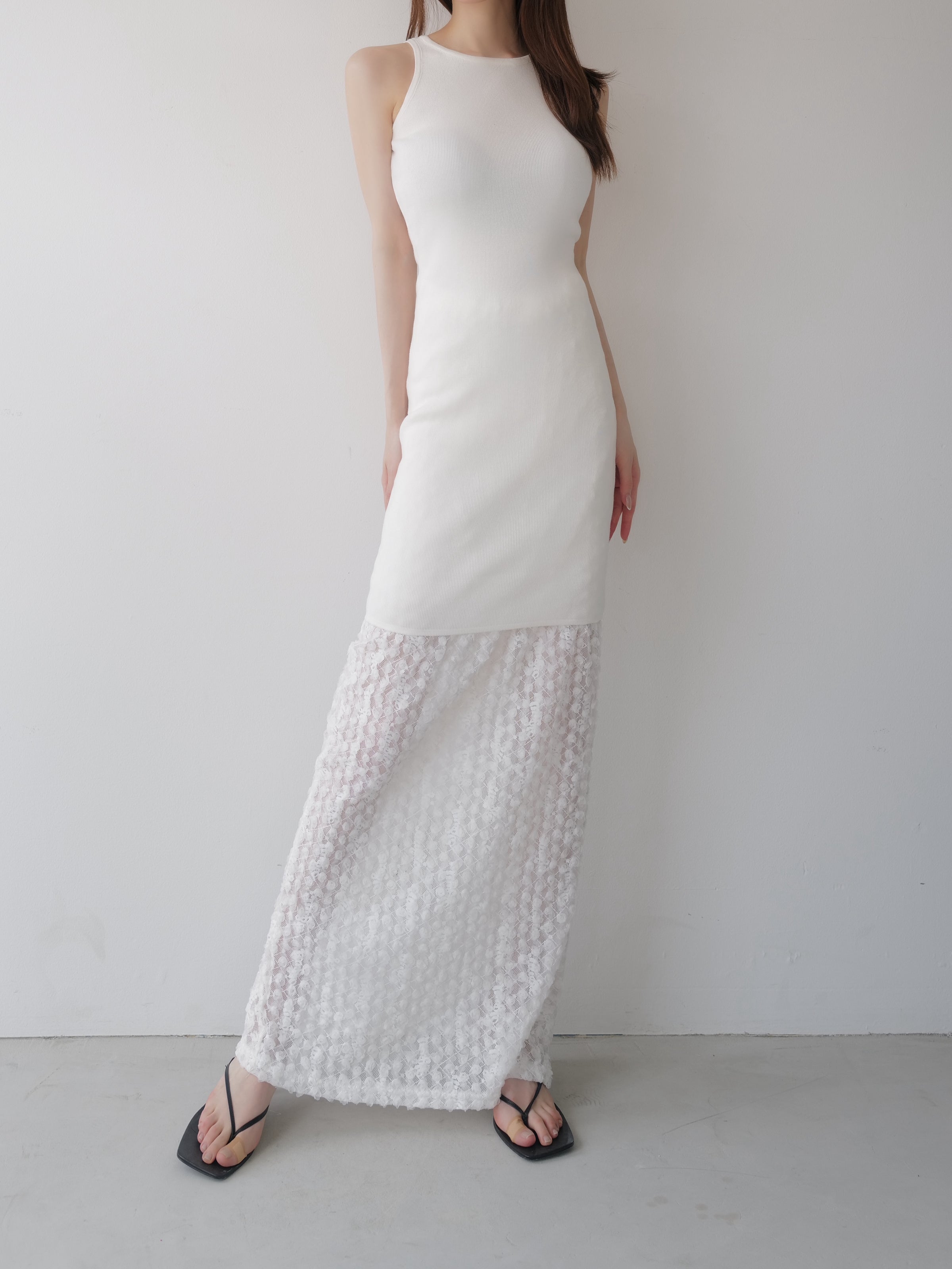 minimal tank mini dress