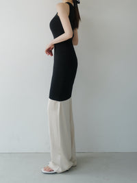 minimal tank mini dress