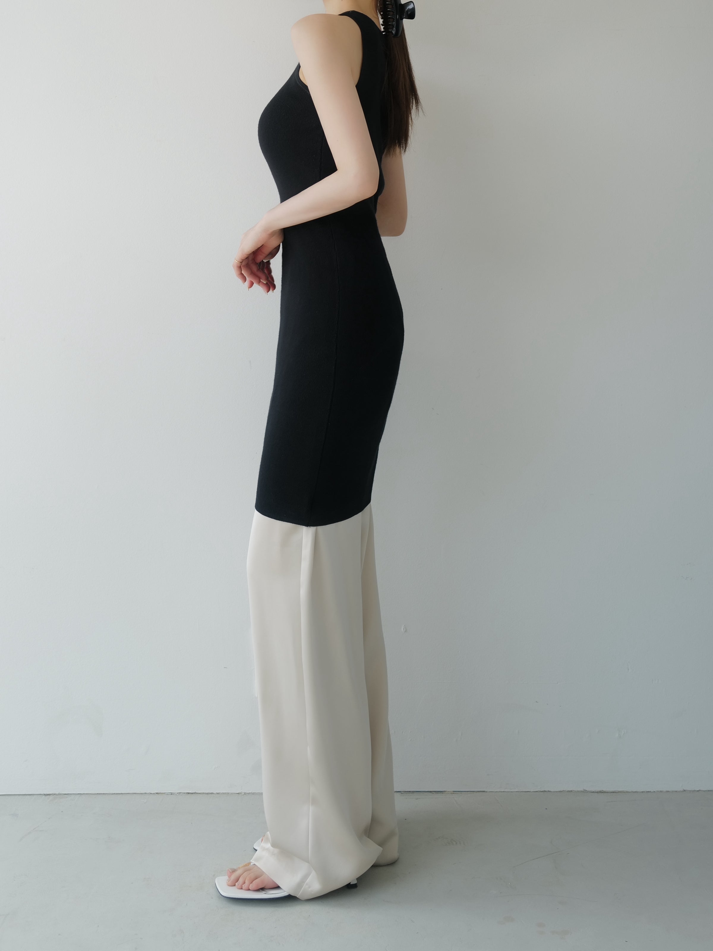 minimal tank mini dress