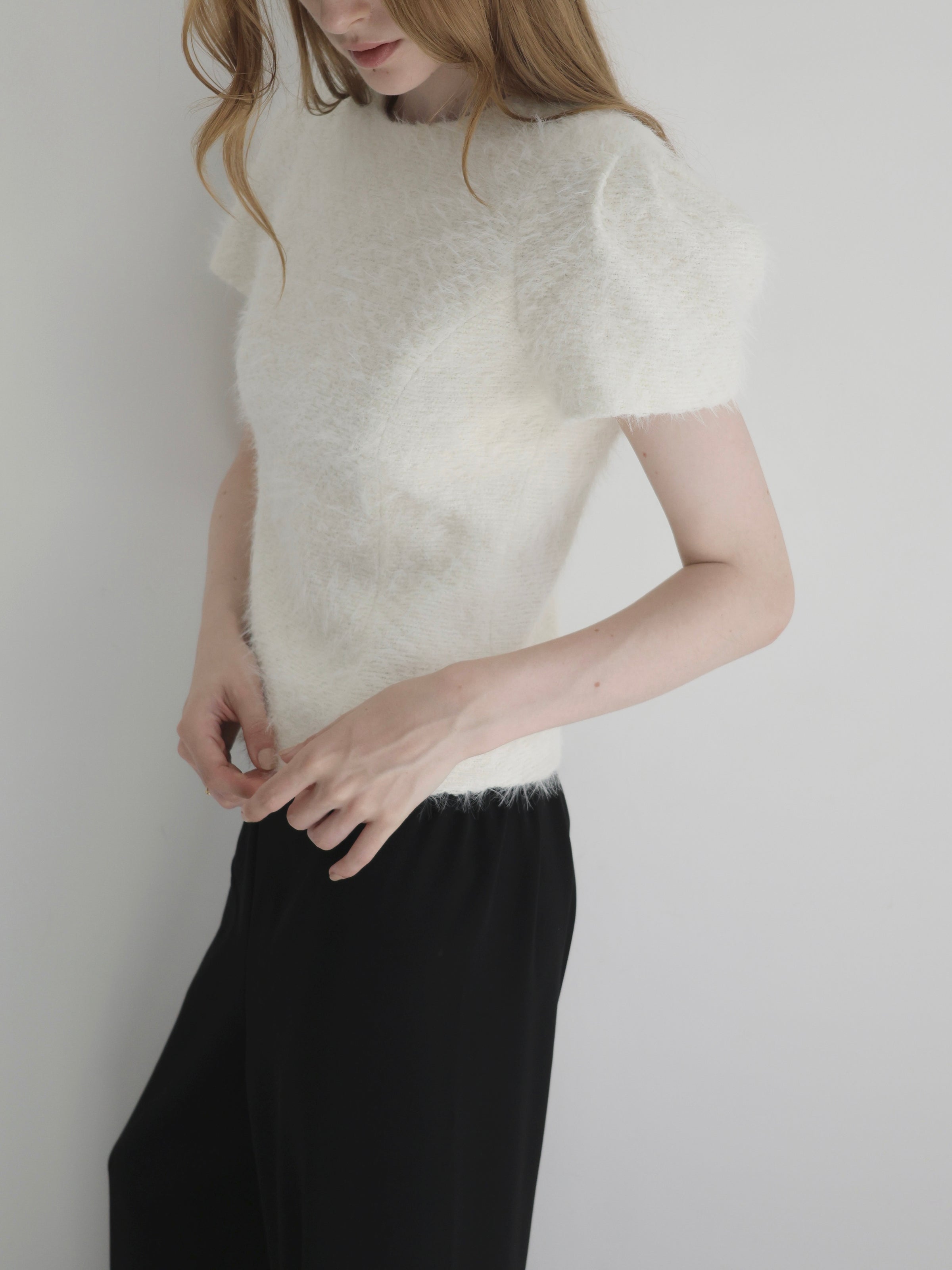 fairy puff sleeve pullover