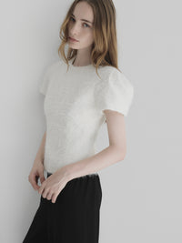 fairy puff sleeve pullover