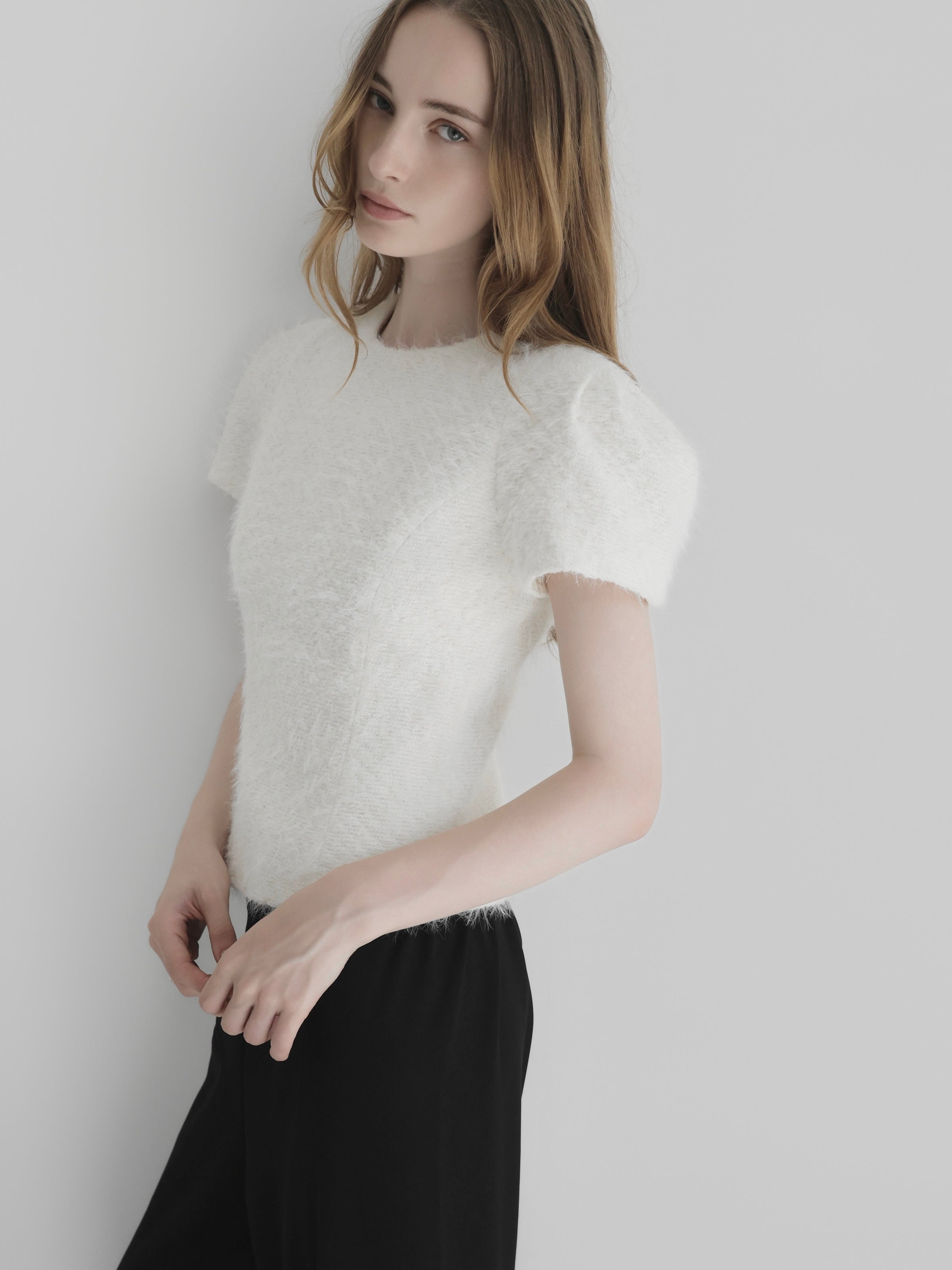 fairy puff sleeve pullover