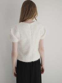 fairy puff sleeve pullover