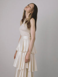 one shoulder drape top