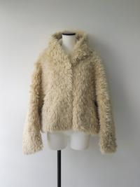 poodle fur blouson