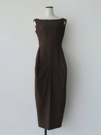 allure silhouette slinky maxi dress (POP UP)