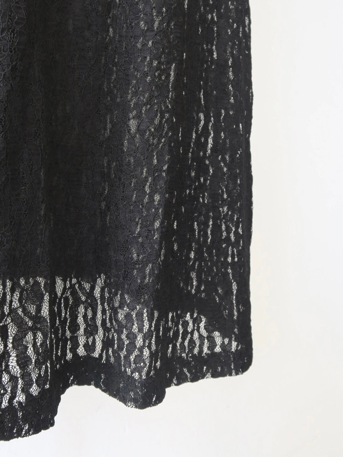 romantic lace sheer back dress
