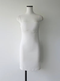 romantic lace sheer back dress