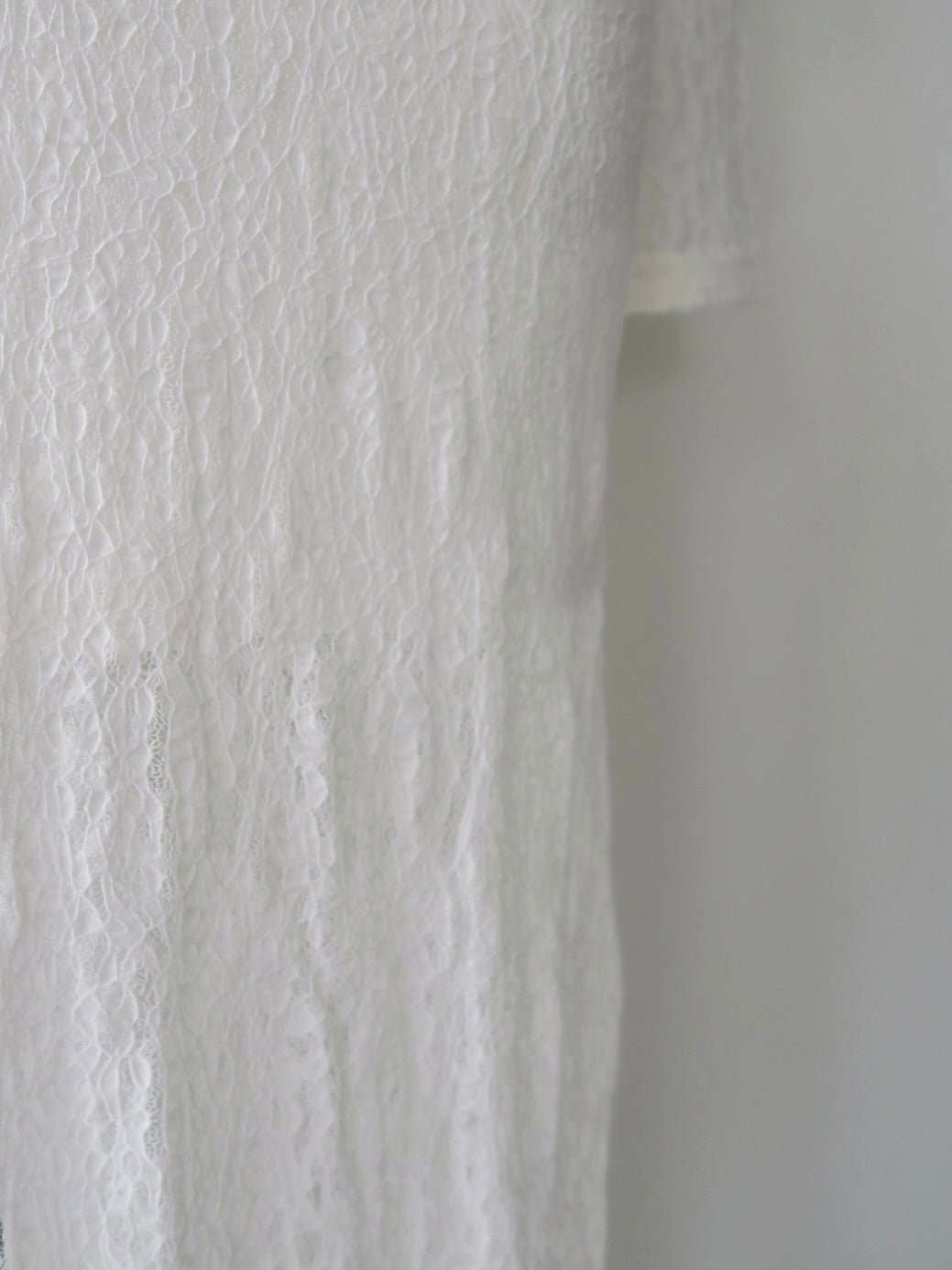 romantic lace sheer back dress