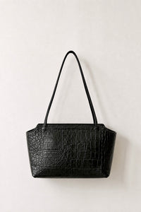 cow leather thin strap bag