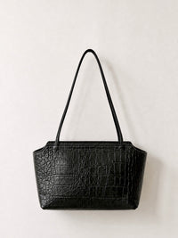 leather thin strap bag