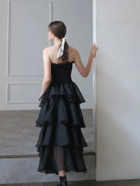 frilly tiered dress