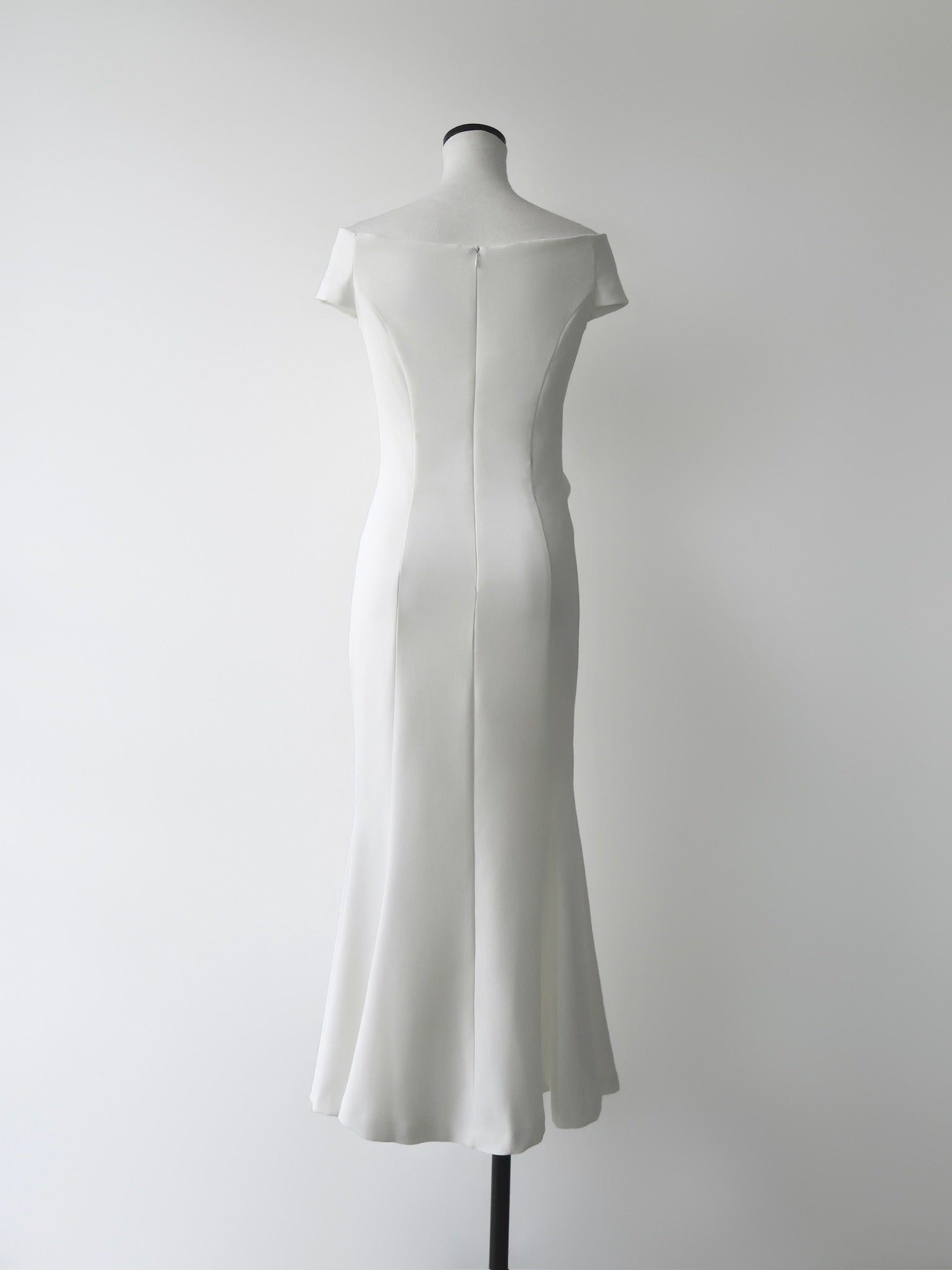 drape mermaid dress