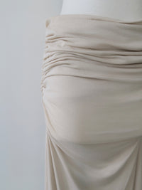 soft flow maxi skirt