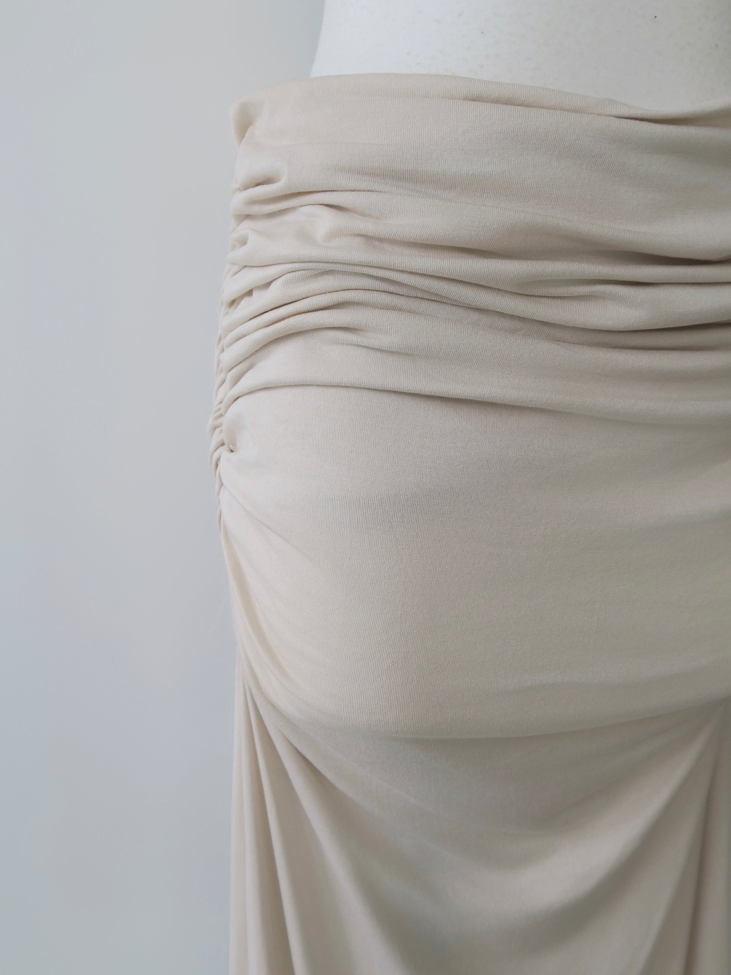 soft flow maxi skirt