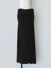 soft flow maxi skirt