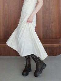summer sale / volume sole long boots
