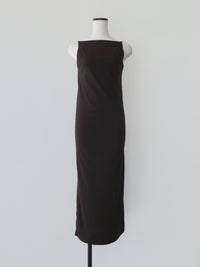 sleek silhouette maxi dress