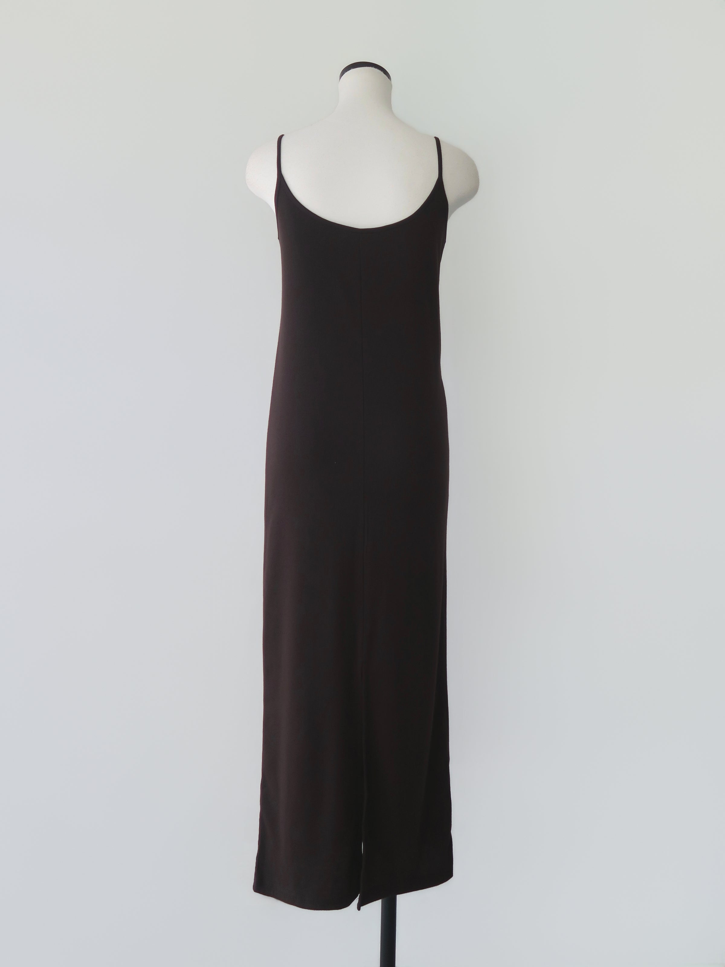 sleek silhouette maxi dress