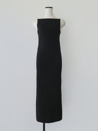 sleek silhouette maxi dress