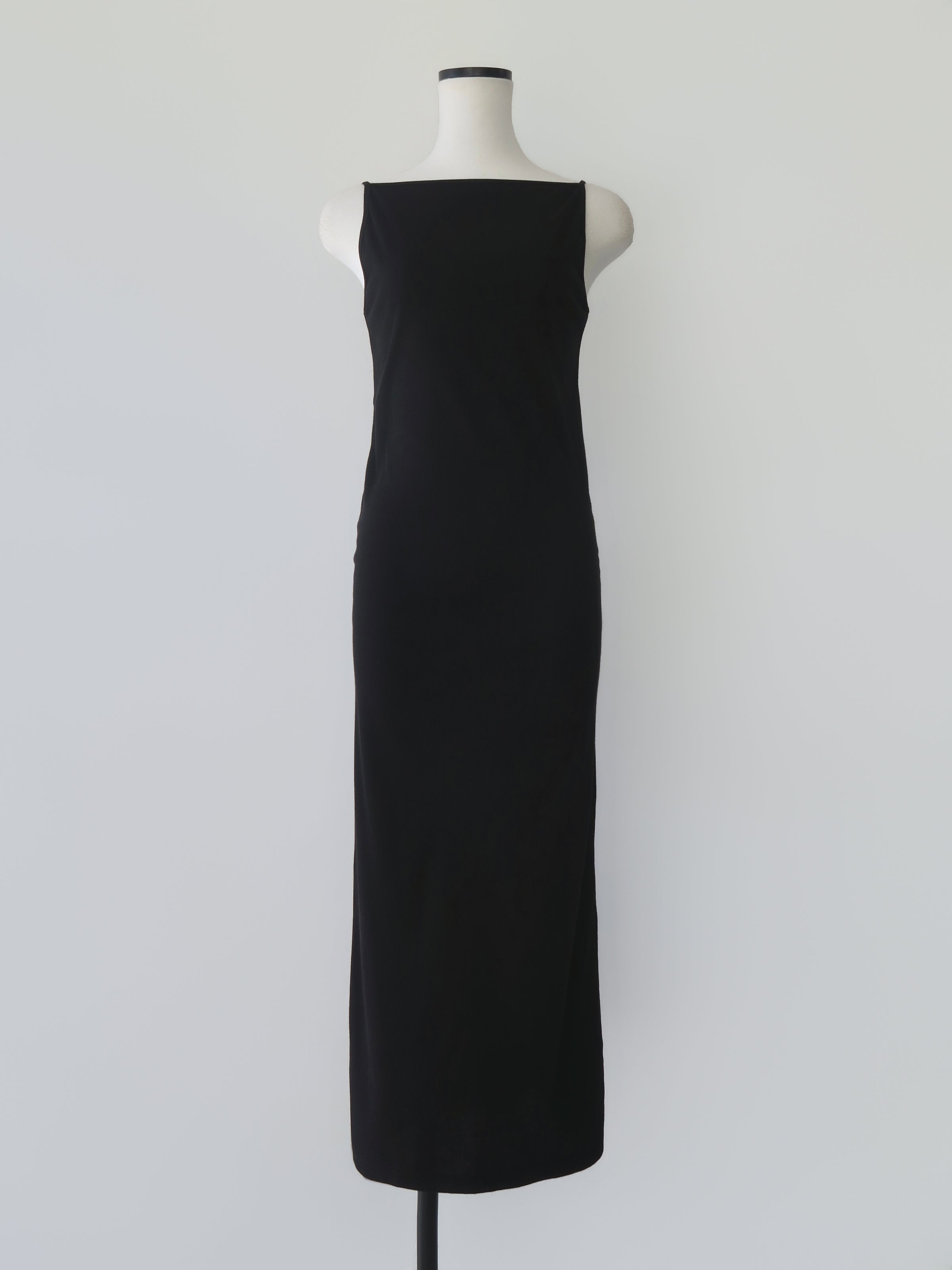 sleek silhouette maxi dress
