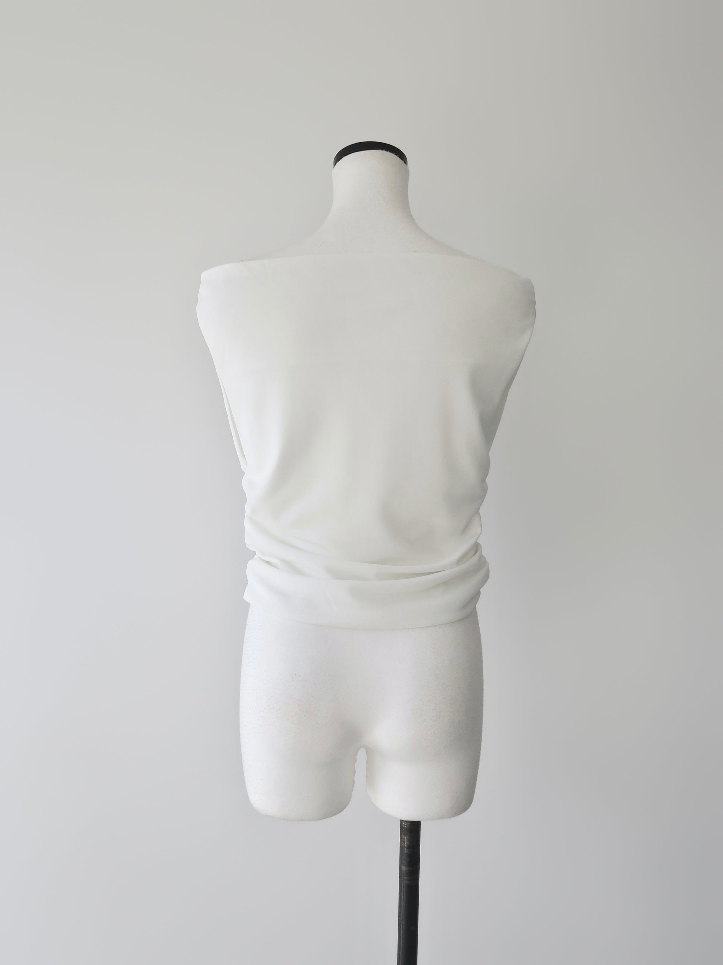 fluid drape neck top