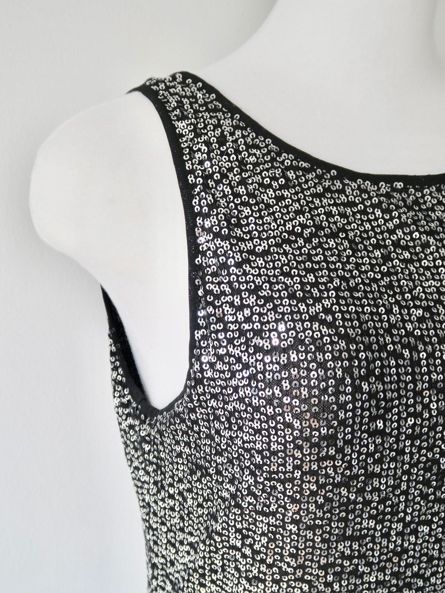 summer sale / sparkle contrast dress