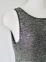 sparkle contrast dress