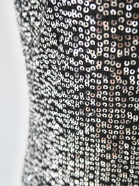 summer sale / sparkle contrast dress