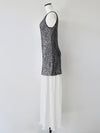 sparkle contrast dress