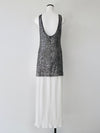 sparkle contrast dress