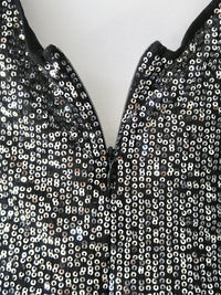 summer sale / sparkle contrast dress