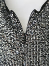 sparkle contrast dress