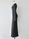 bell sleeve wool dress