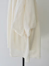 off shoulder chiffon blouse