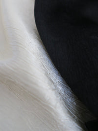 satin tiered long skirt