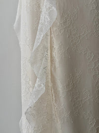 ruffle lace cami dress