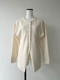 flare line button jacket
