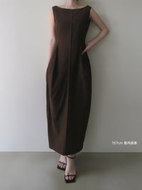 allure silhouette slinky maxi dress (POP UP)