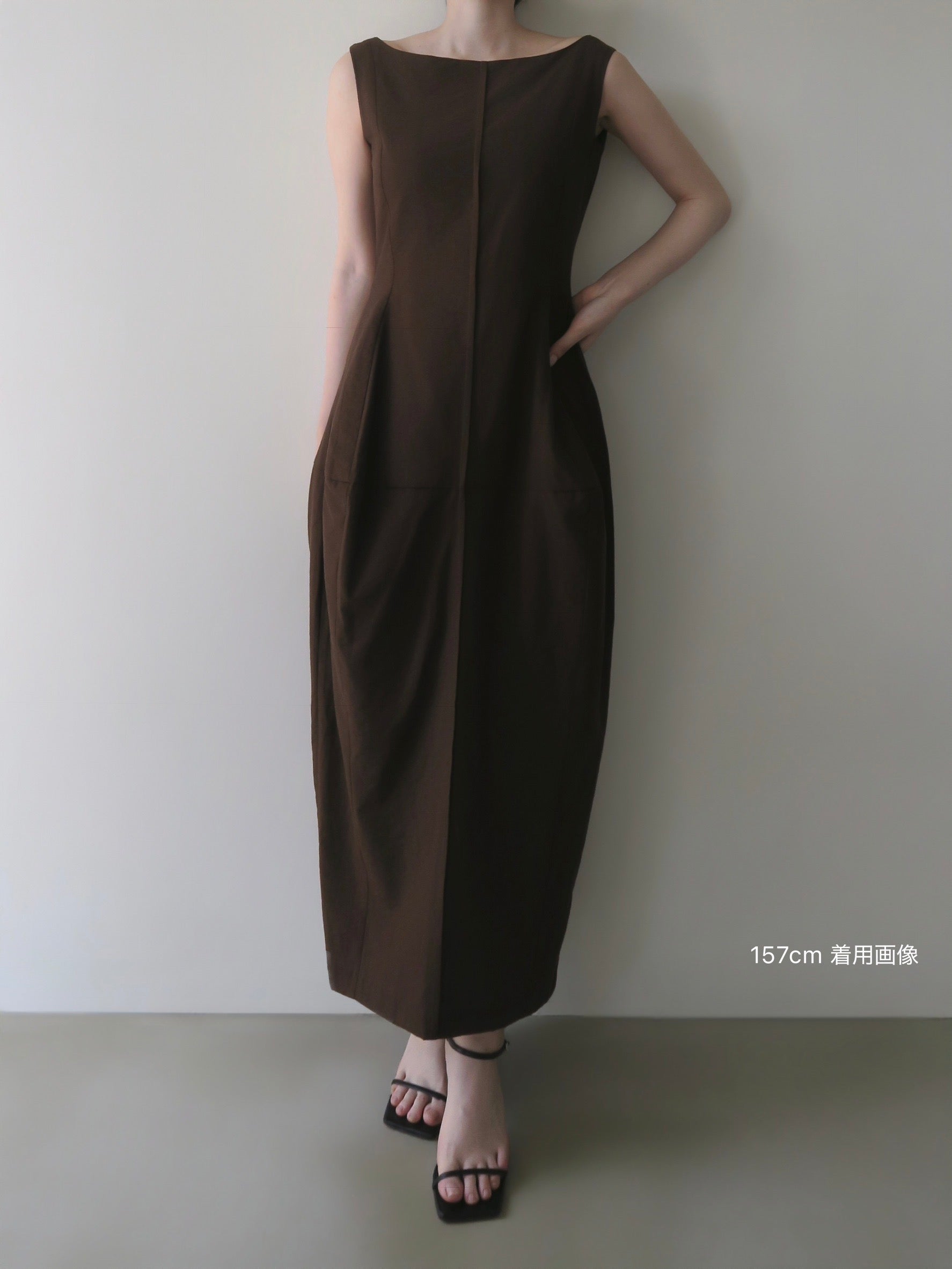 allure silhouette slinky maxi dress (POP UP)