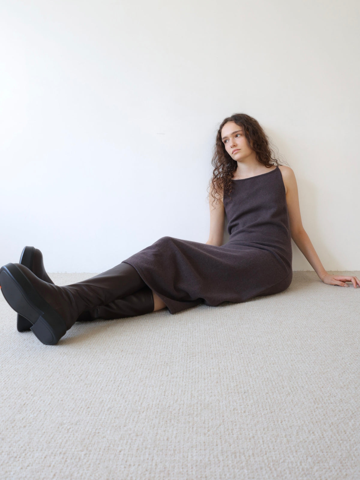 volume sole long boots