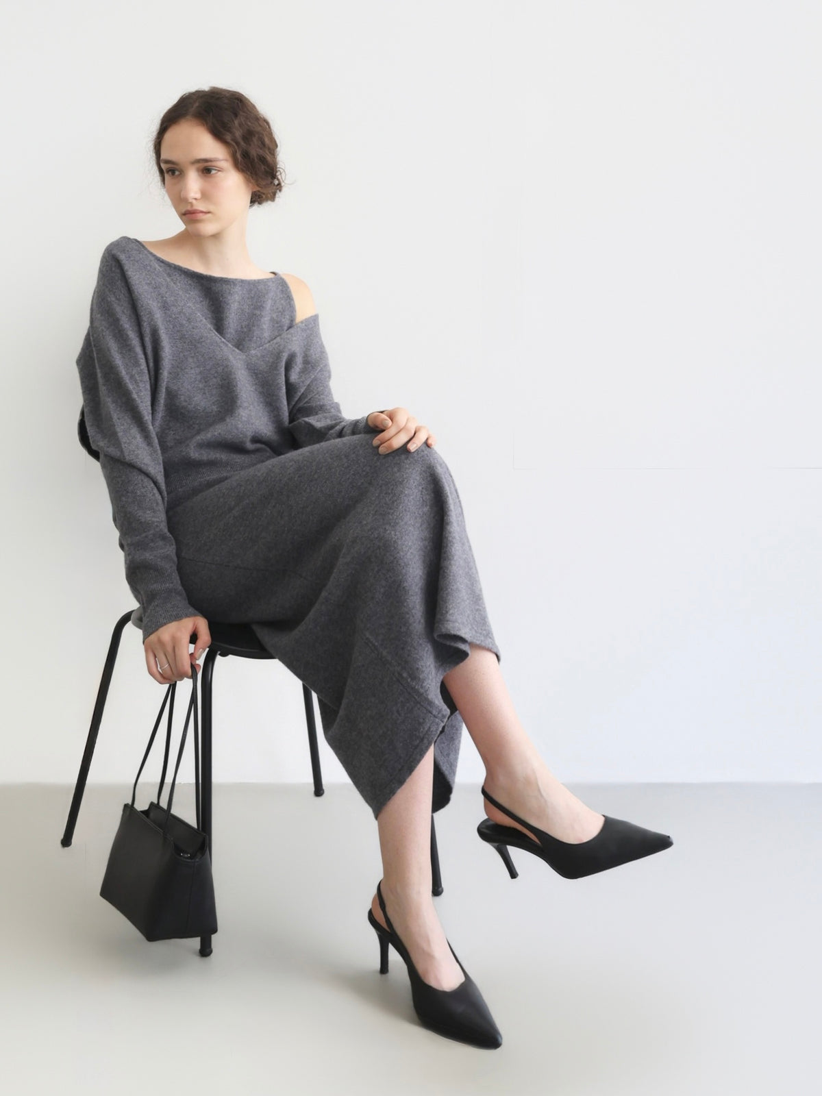 leather thin strap bag